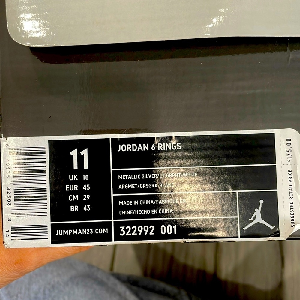 Jordan 6 Rings - Picture 4 of 11